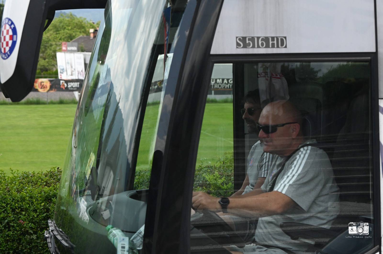 Vozač Hajdukovog autobusa Nikola Gotovac