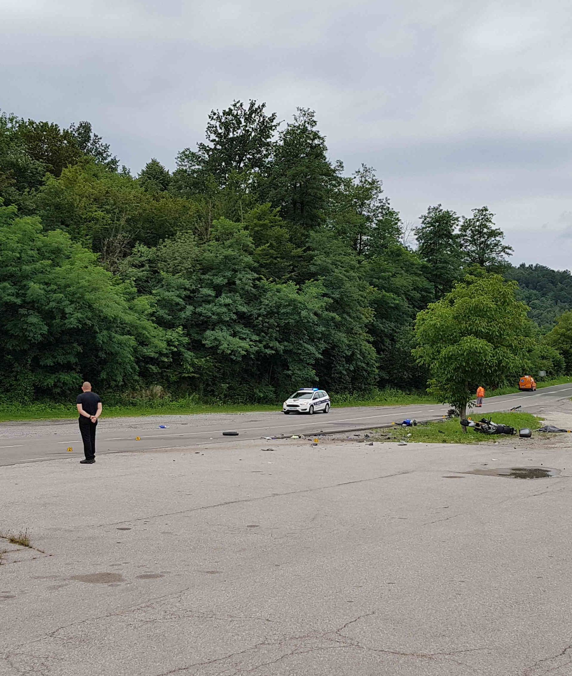 Nesreća kod Vrbovskog: 'Ležao je mrtav pokraj svog motora...'