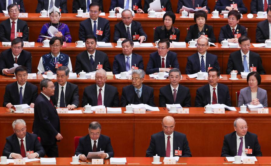 China's NPC opening session at the Great Hall of the People, in Beijing