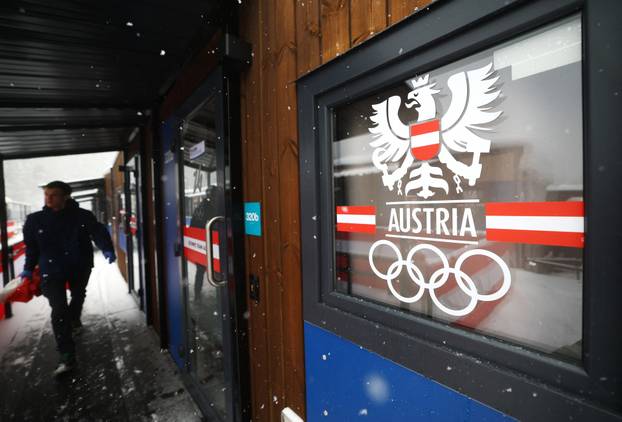 Milano Cortina 2026 Winter Olympics - Press Visit at the Olympic and Paralympic Athletes' Village