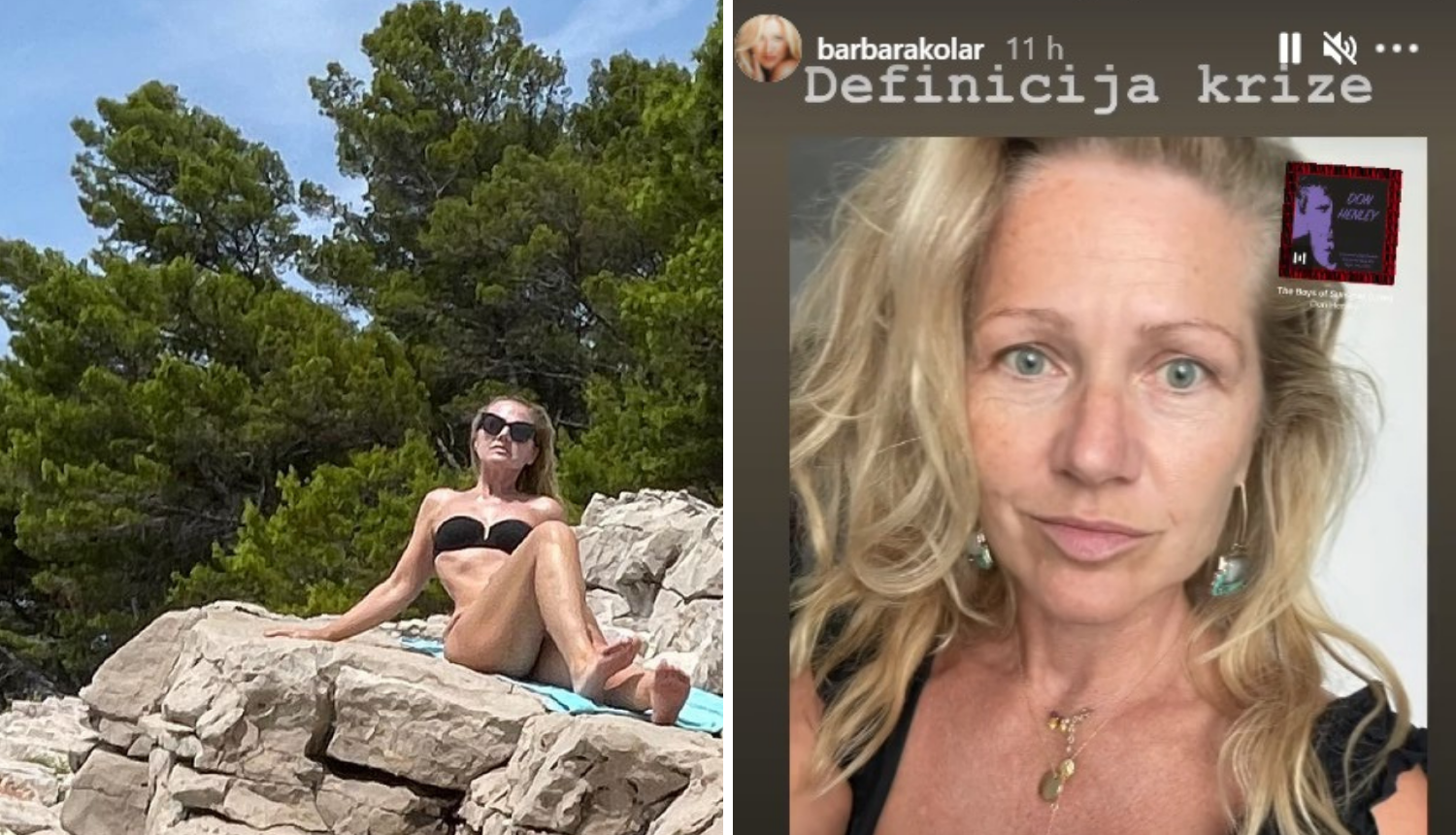 Barbara Kolar objavila selfie: 'Definicija krize. Nema šminke, češlja ni filtera. Bit će bolje...'