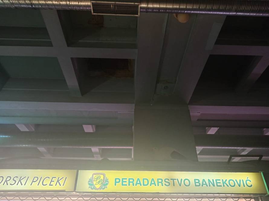 Hala na tržnici Dolac bit će zatvorena do kraja sanacije