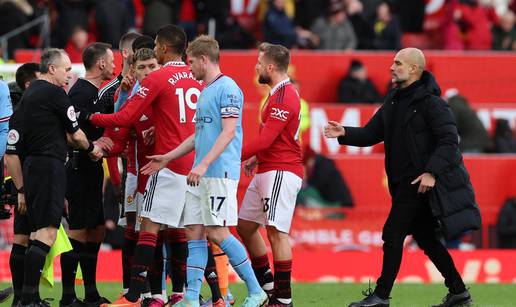 Zaiskrilo u tunelu: Guardiola i Maguire se žestoko posvađali!