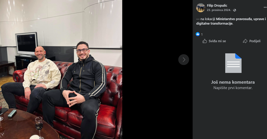 Habijan: Dropulić mi nije trener. Dropulić za 24sata: Klijent mi je