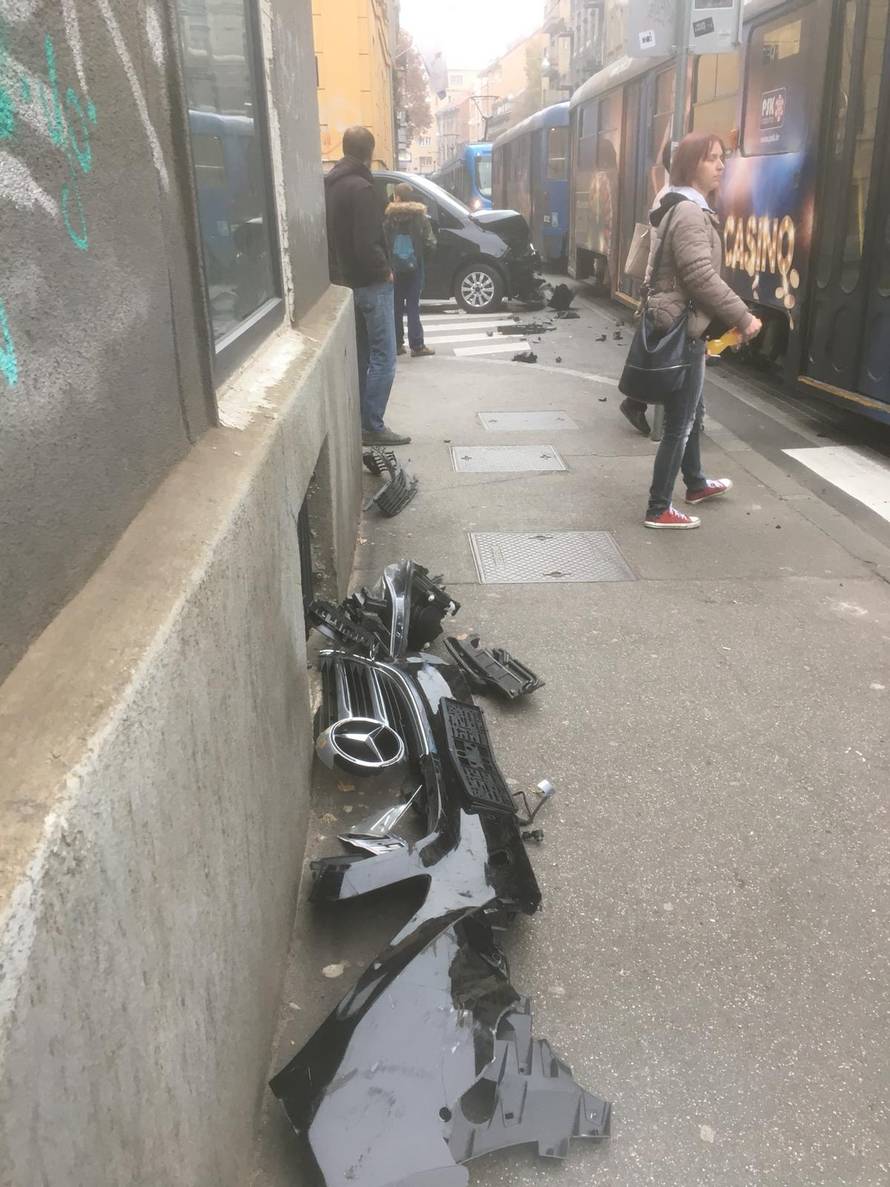 Opet sudar tramvaja i auta u Ilici: Srećom nema ozlijeđenih