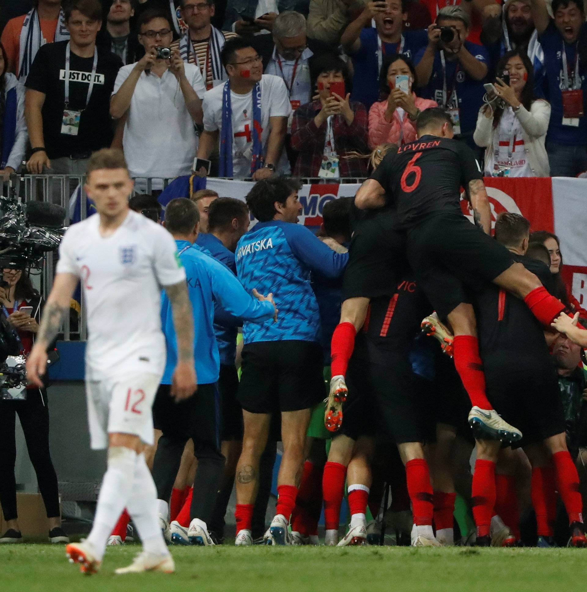 World Cup - Semi Final -  Croatia v England