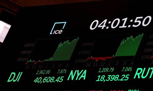 Očekuje se rast indeksa na Zagrebačkoj burzi zbog Trumpovog pauziranja carina