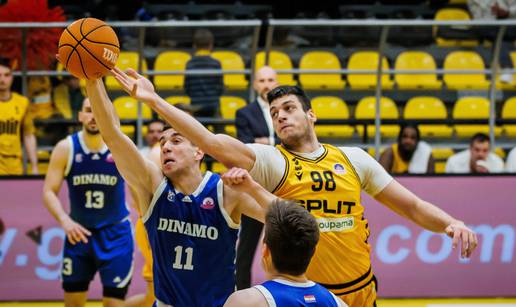 Split uvjerljiv protiv Dinama, Cibona s trećeg mjesta u playoff