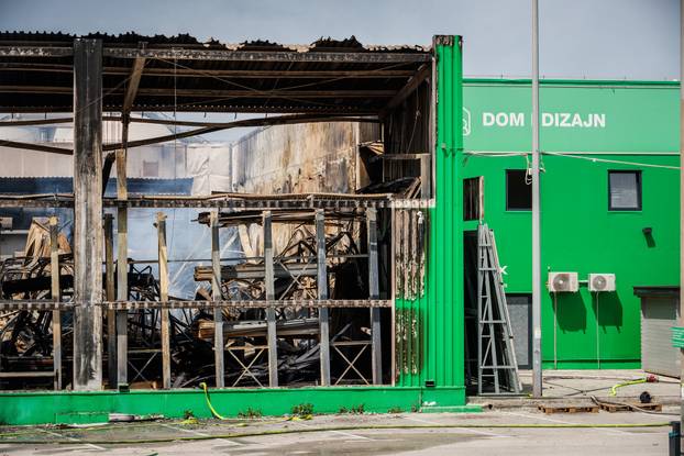 Kaštel Sućurac: Posljedice požara u skladištu Pevexa