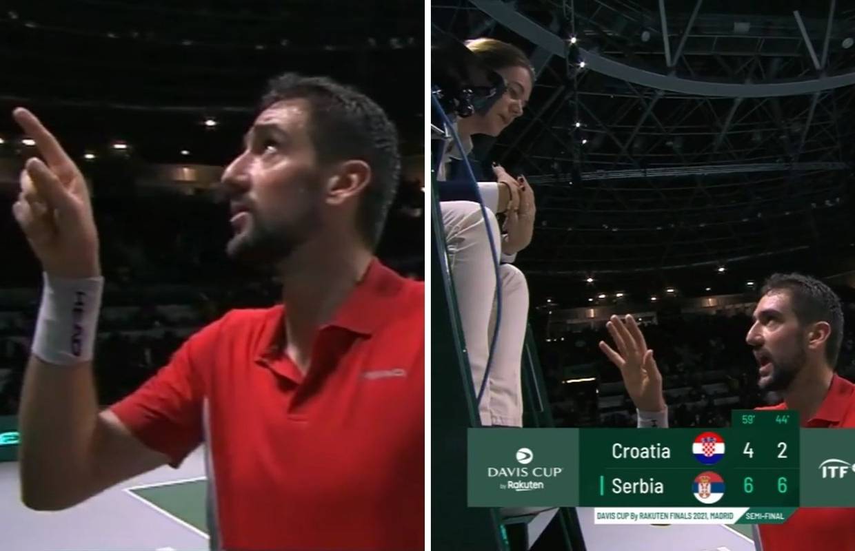 VIDEO Ljutiti Čilić rekao sutkinji: Odradila si baš očajan posao!