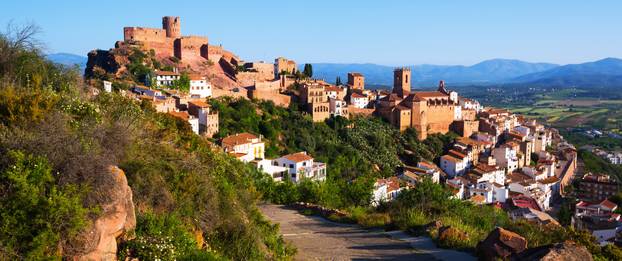 Villafames town in summertime 