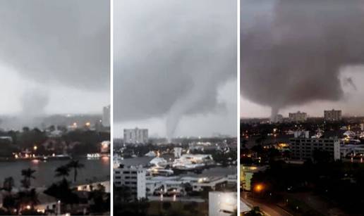 VIDEO  Nevjerojatni prizori s Floride: Tornado prošao kroz centar grada, okolo frcaju iskre!