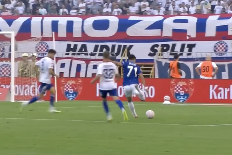 Hajduk - Dinamo 0-2 (golovi)