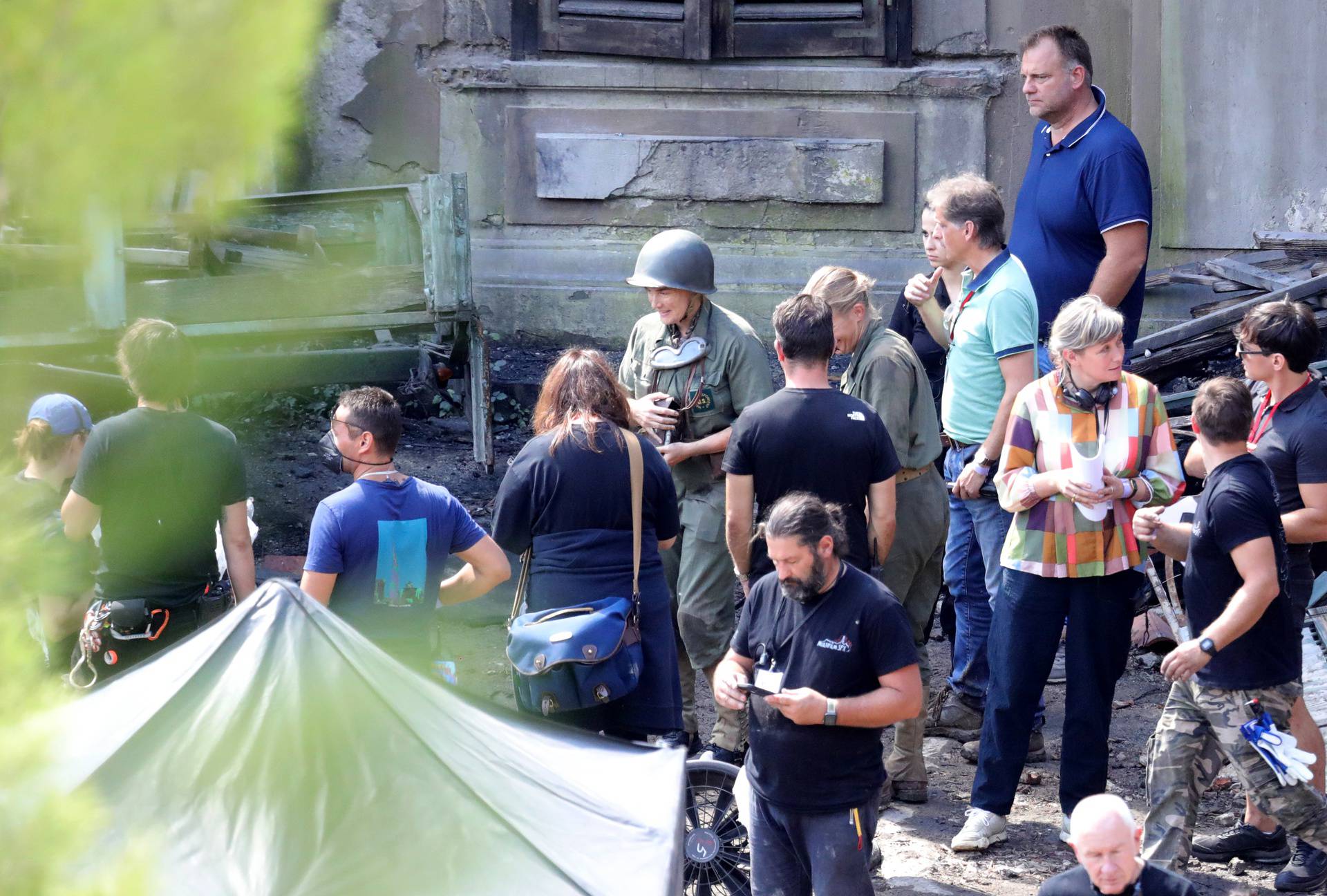 Kate Winslet na snimanju filma u Dubrovniku