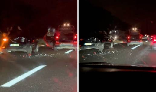VIDEO Sudarila se dva auta na A1 kraj Zdenčine, kolona 4 km