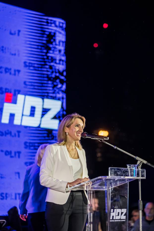 Split: Predstavljanje Tomislava Šute, kandidata HDZ-a za gradonačelnika grada Splita