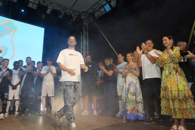 Rijeka: Predstavljanje novih dresova nogometaša Rijeke