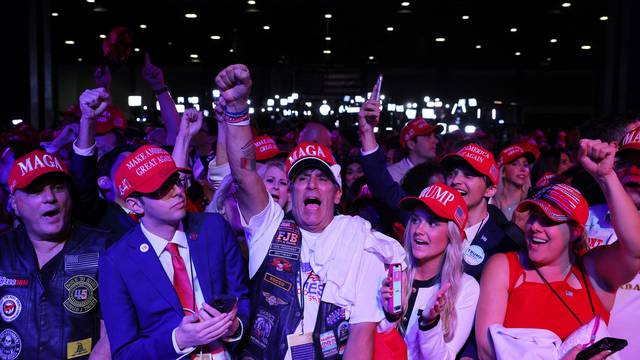 2024 U.S. Presidential Election Night, at Palm Beach County Convention Center, in West Palm Beach, Florida