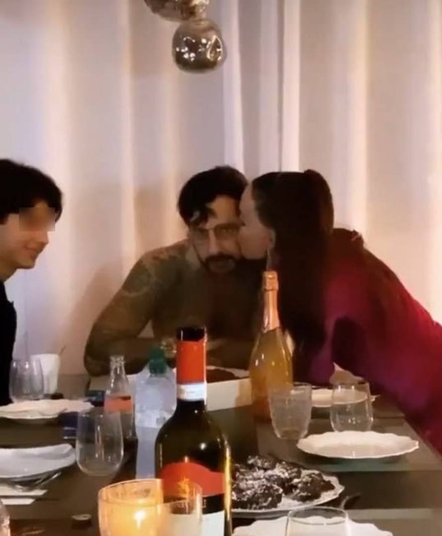 Corona party: Nina Morić ljubi bivšeg muža, dovela mu i sina