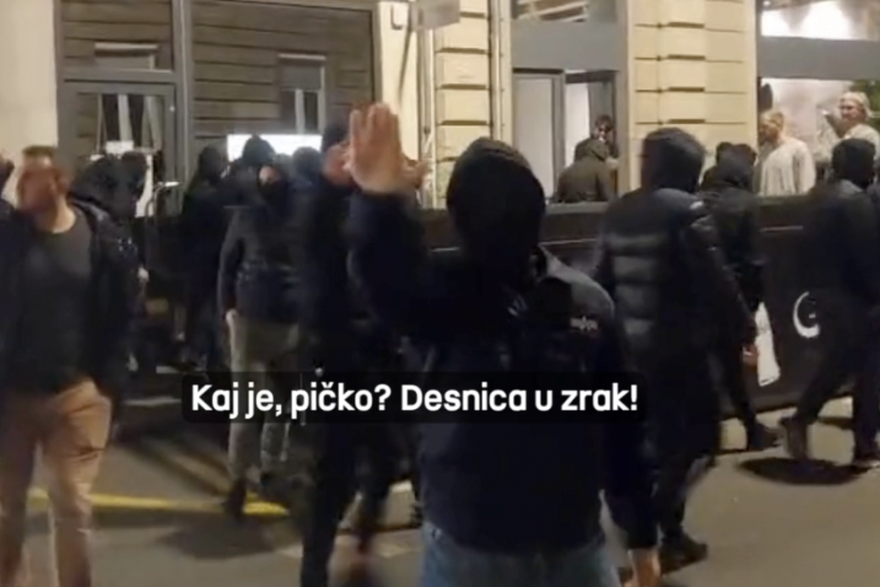 Maskirani vrijeđali ženu koja je snimala