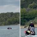 VIDEO I najveći padaju: Ovako je Jordan 'ljosnuo' s jet skija dok je jurio na Prokljanu