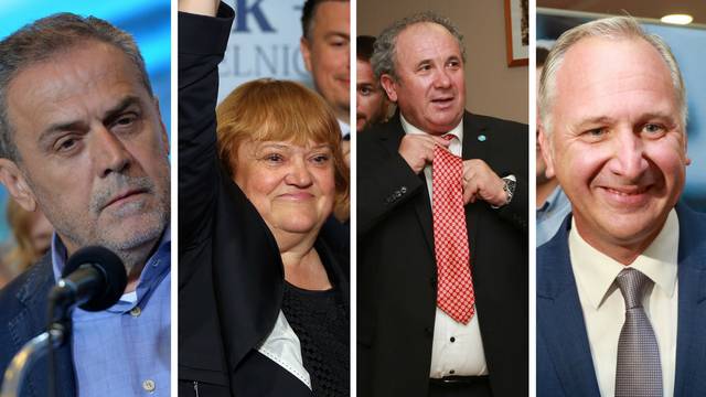 Bandić 43,6, Mrak 43,3 posto, izjednačeni su i Kerum i Opara