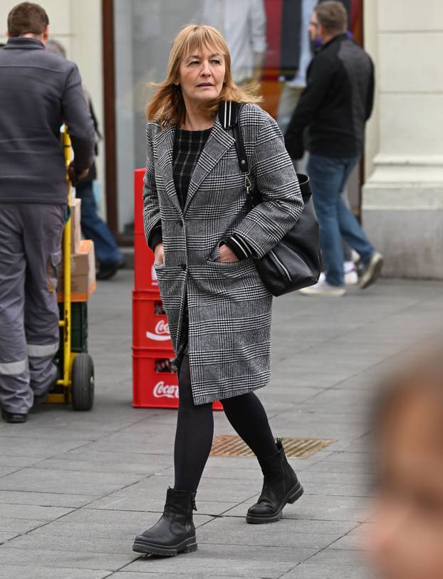 Zagreb: Sanja Pilić prošetala gradom