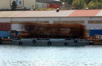 Oštećeni hrvatski paviljon stigao natrag na popravak