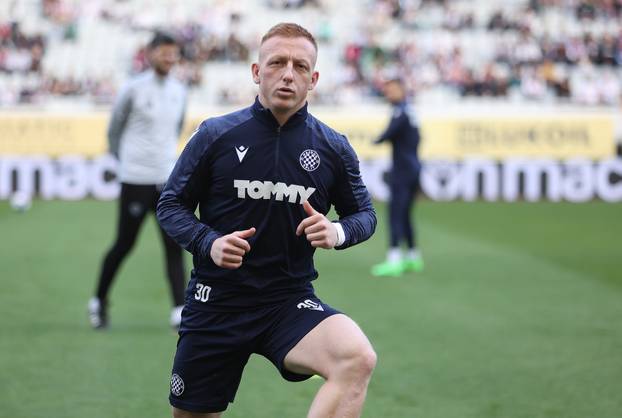 Split: Zagrijavanje Hajduka uo?i utakmice Hajduk i Dinamo 