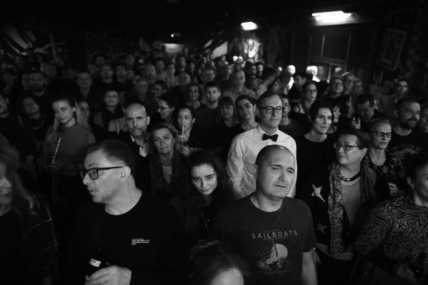 Zagreb: Jimmy Stanić nastupio u Vintage baru