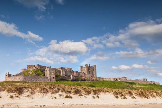 Bamburgh Castle Northumberland England