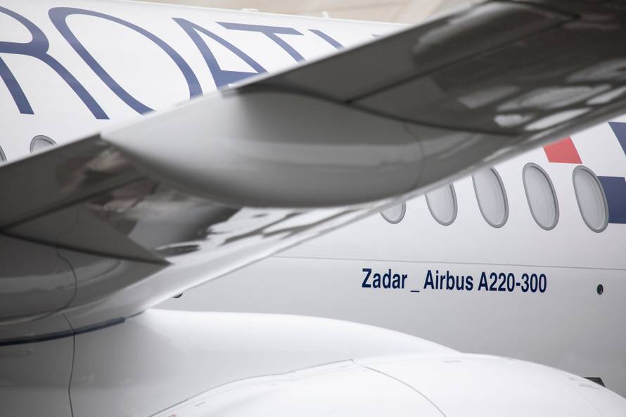 Croatia Airlines ima novi Airbus A220, a dali su mu ime - Zadar