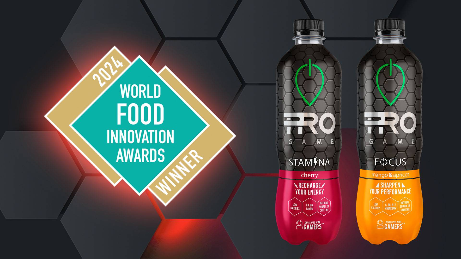 Jamnica ProGame - prvo mjesto u kategoriji inovacija na Foodbev awards u Londonu