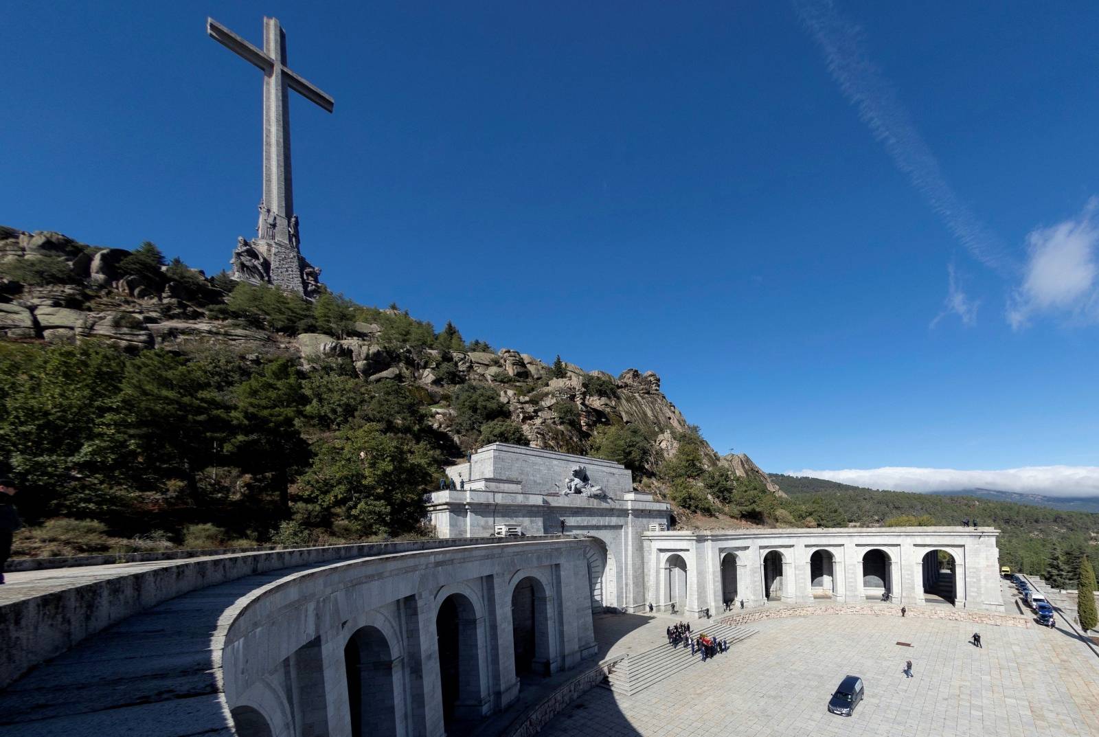 Exhumation of late Spanish dictator Francisco Franco in Spain