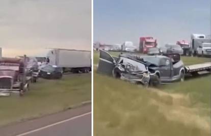 Užasna prometna u SAD-u: 'Došla je pješčana oluja, šest je mrtvih, 21 vozilo se sudarilo...'