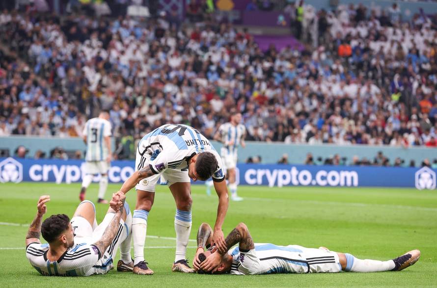 KATAR 2022 - Susret Hrvatske i Argentine u polufinalu Svjetskog prvenstva u Katru