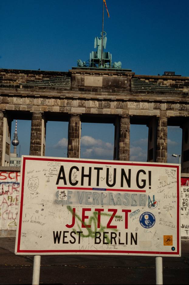 Berliner Mauer am Brandbenburger Tor