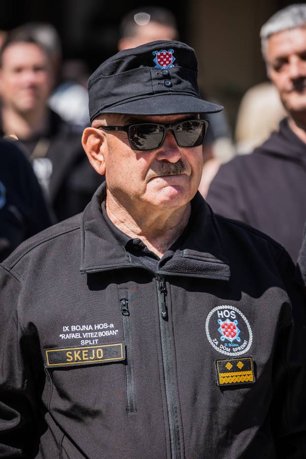 Proslava 35. Obljetnice od osnutka HOS-a u Splitu