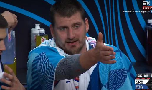 Srpskom komentatoru pozlilo nakon šokantnog ispadanja, a Jokić je galamio i upirao prstom