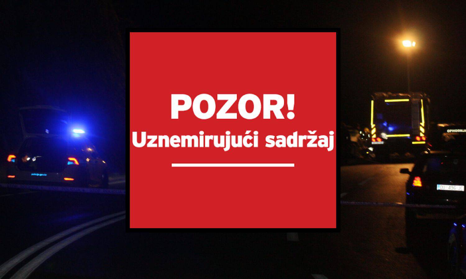 Prve fotografije s mjesta užasa: Dvoje mrtvih u autu ZG tablica. Strašni sudar izazvao policajac