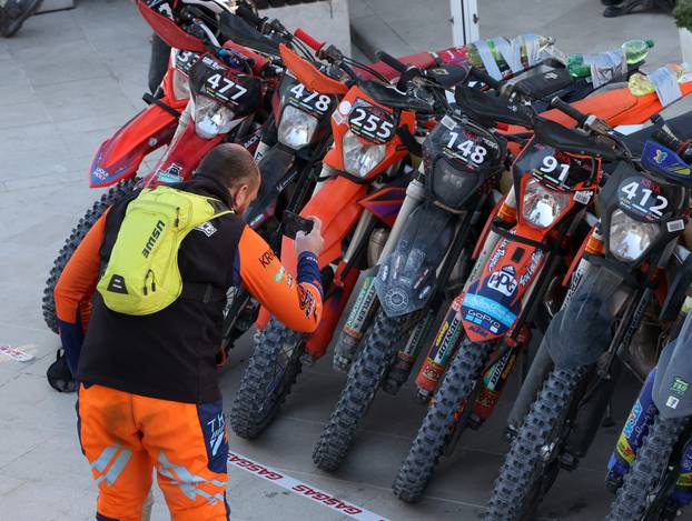 Primošten: Motociklisti?ka manifestacija Krka Enduro Raid privukla više od 500 natjecatelja iz cijele Europe 