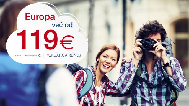 S Croatia Airlinesom istražite europske gradove od 119 eura
