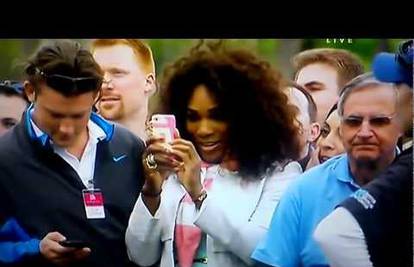 Serena u čudu: Zabranili joj fotografiranje Tigera Woodsa