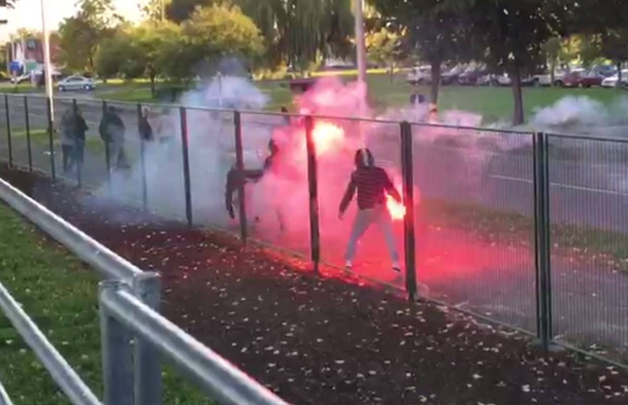 Brutalan obračun u Zagrebu: Bakljom htjeli zapaliti navijača!