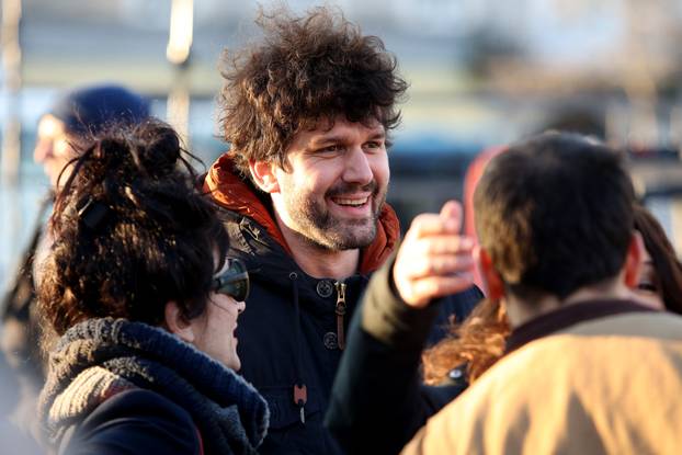 Rijeka: Doček Oskarovca Igora Bežinovića i ekipe koja je sudjelovala u stvaranju filma "Fiume o Morte!"