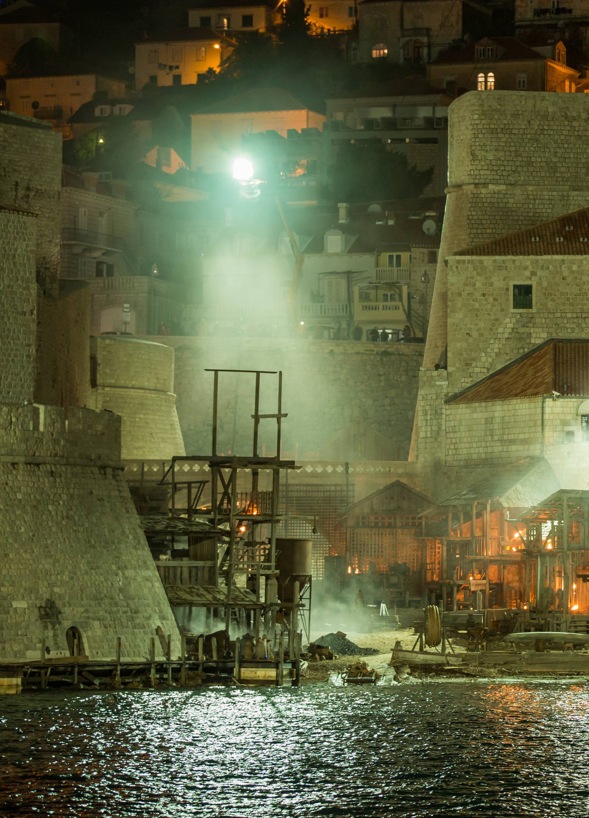 'Zapalili' Dubrovnik: Filmska ekipa za kraj priredila spektakl
