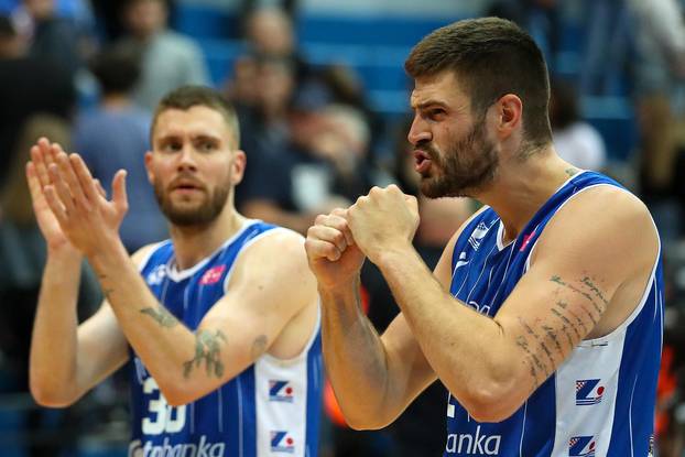 Prva utakmica doigravanja prvenstva Hrvatske za košarkaše, KK Cibona - KK Zadar