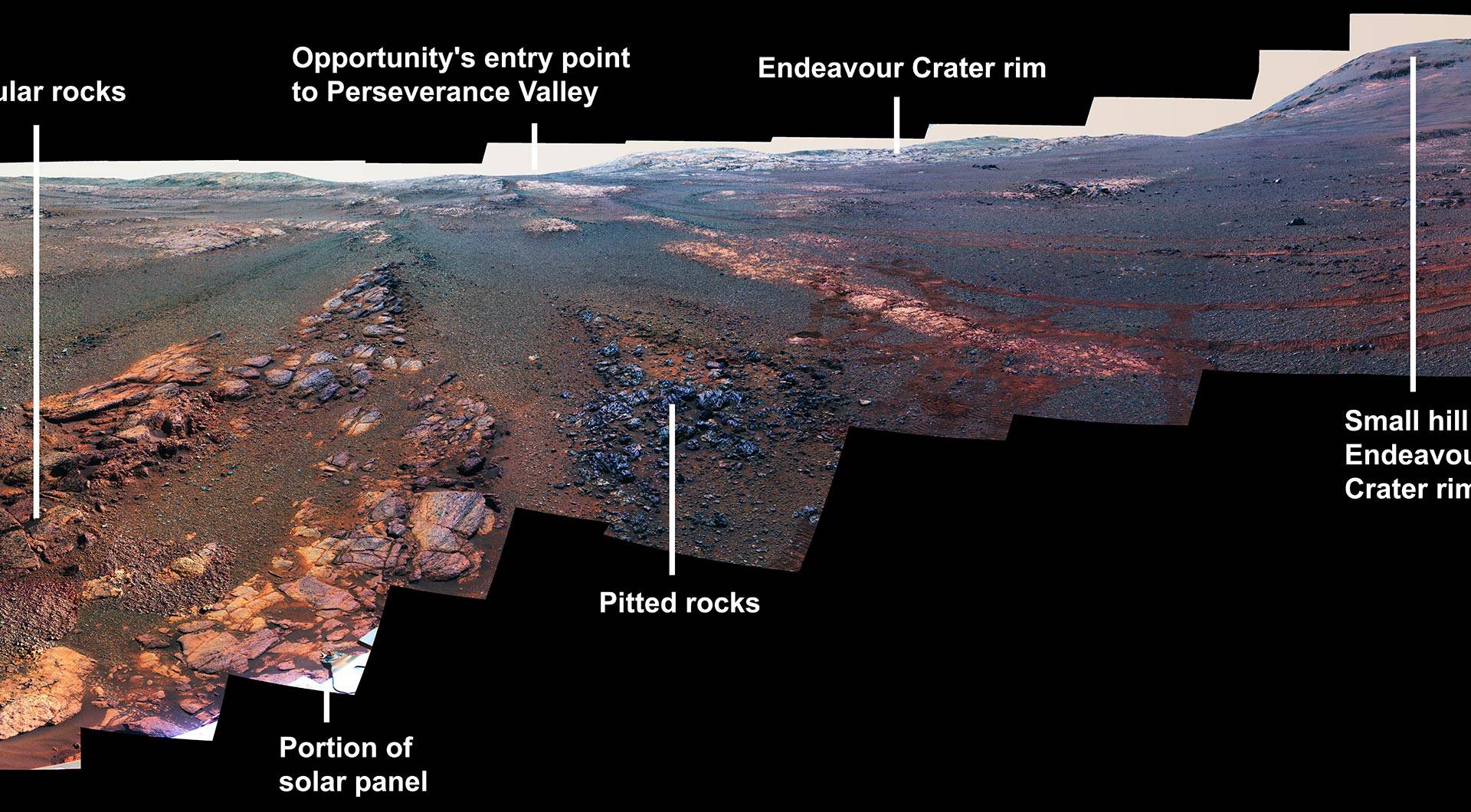 Opportunity za oproštaj poslao prekrasnu fotografiju s Marsa