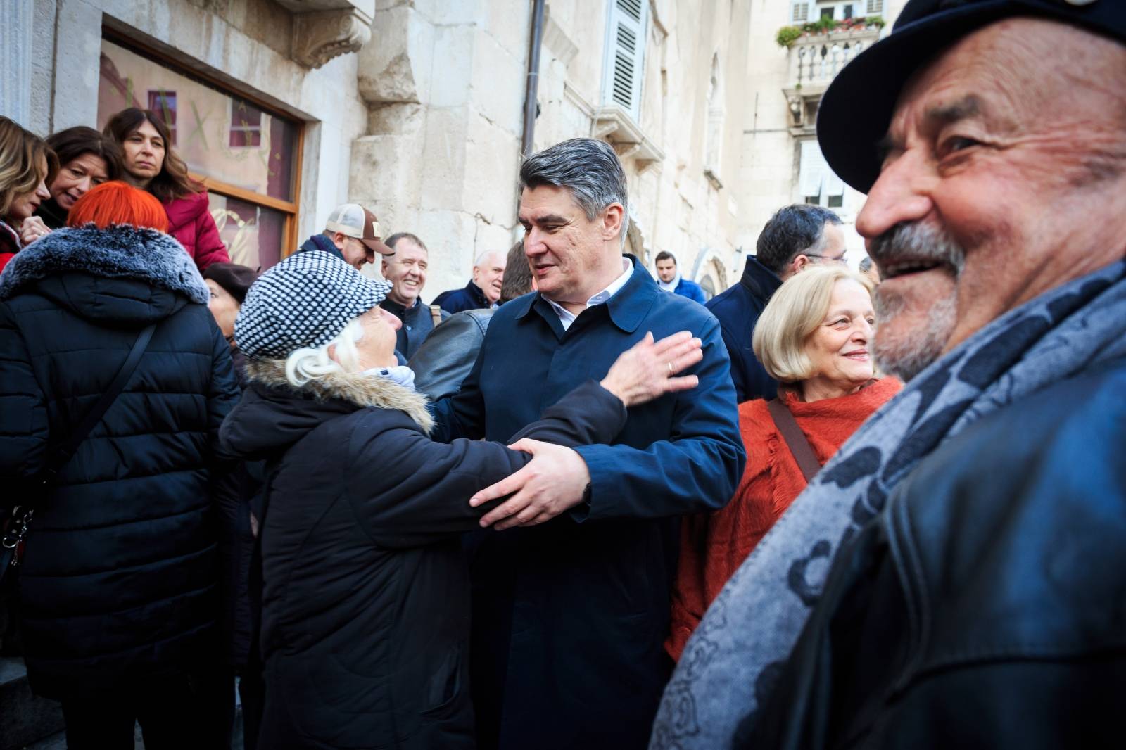 Predsjednički kandidat Zoran Milanović posjetio je Split i družio se s građanima