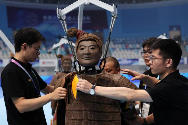 The inaugural World Humanoid Robot Games in Beijing
